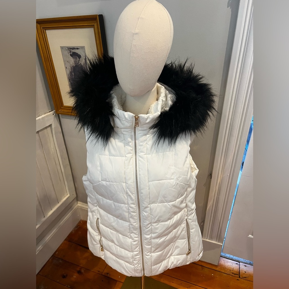 Women's Calvin Klein Performance white winter vest XL